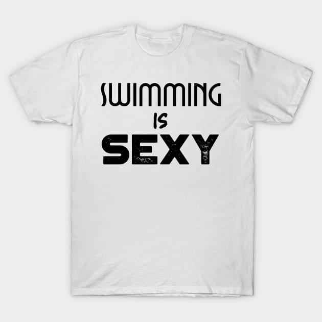 swimmers humor, fun swimming, quotes and jokes v21 T-Shirt by H2Ovib3s